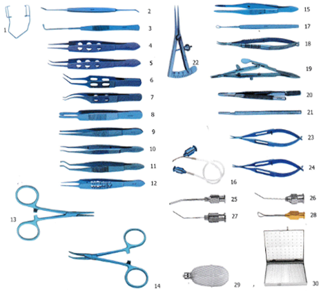 ICCE Instrument Set